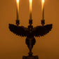 Macabre Crow Candelabra