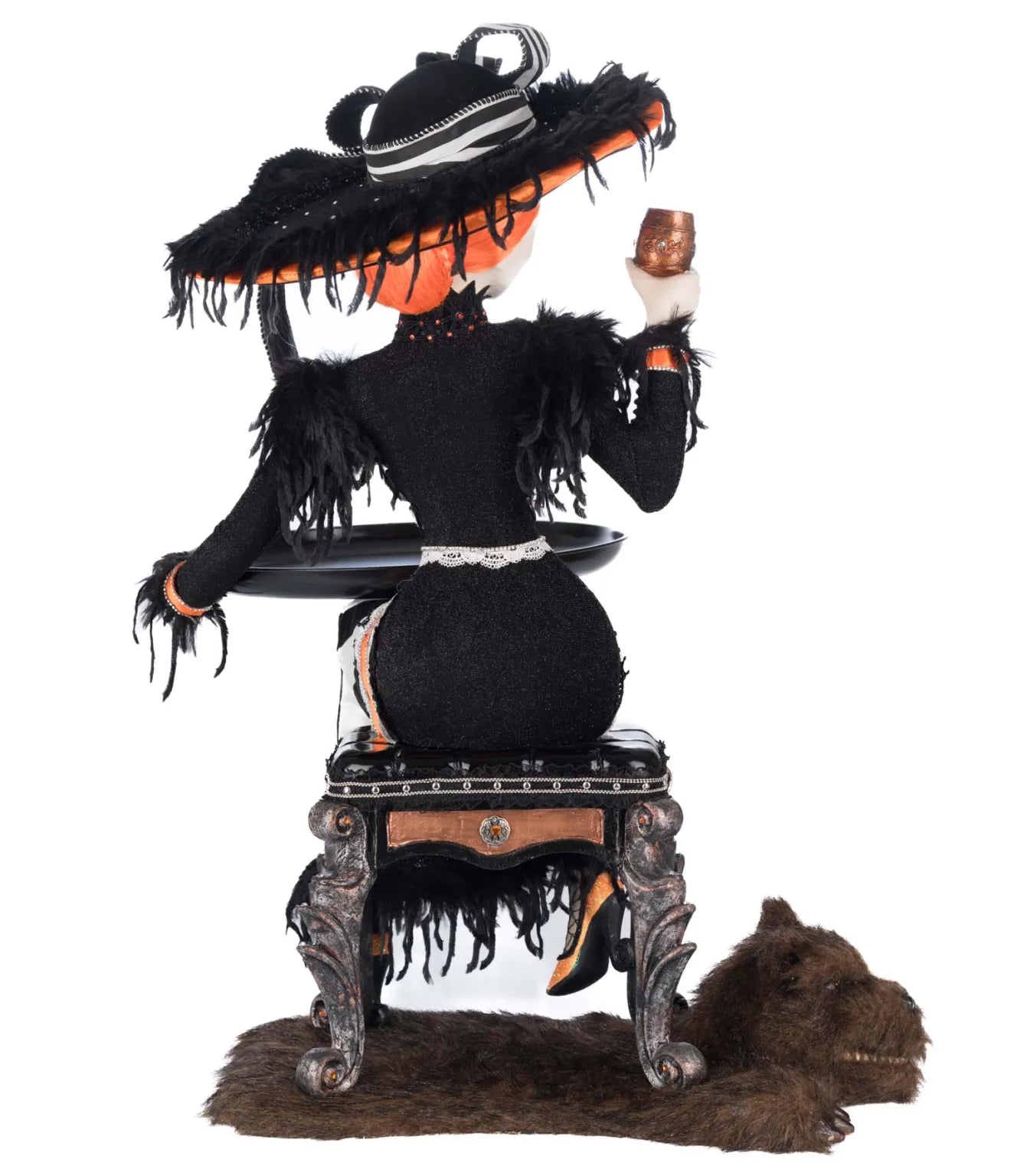 Mrs. Macabre with Serving Tray