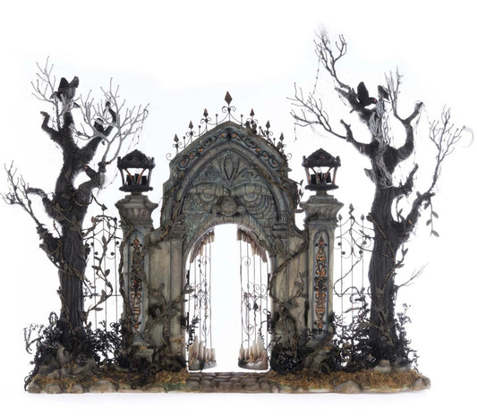 Macabre Mansion Gates