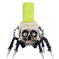 Chaotic Spider Skull Candle Holder