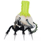 Chaotic Spider Skull Candle Holder