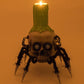 Chaotic Spider Skull Candle Holder