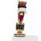 Winter Balsam Nutcracker Stocking Holder