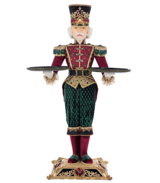 Captain Barry Burgundy Server