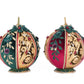 Winter Balsam And Berry Ornaments With Tea Lights 2/A