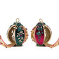 Winter Balsam And Berry Ornaments With Tea Lights 2/A