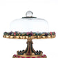 Winter Balsam and Berry Decorative Cloche Serving Piece