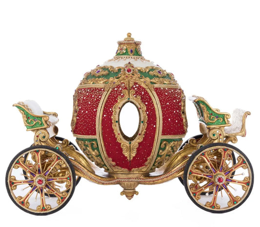 Christmas Ball Ornament Carriage