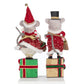 Christmas Ball Mouse Stocking Holder Assortment of 2