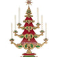 Christmas Ball Tree with Candles