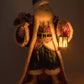 King Christopher Claus with Lantern Tabletop