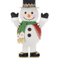 Christmas Ball Snowman Candy Container