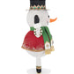 Christmas Ball Snowman Candy Container