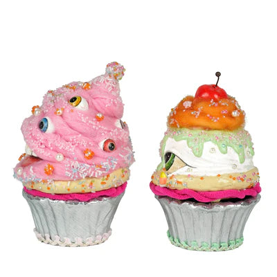 Sticky Sweet Crazy Eyes Cupcakes Set of 2