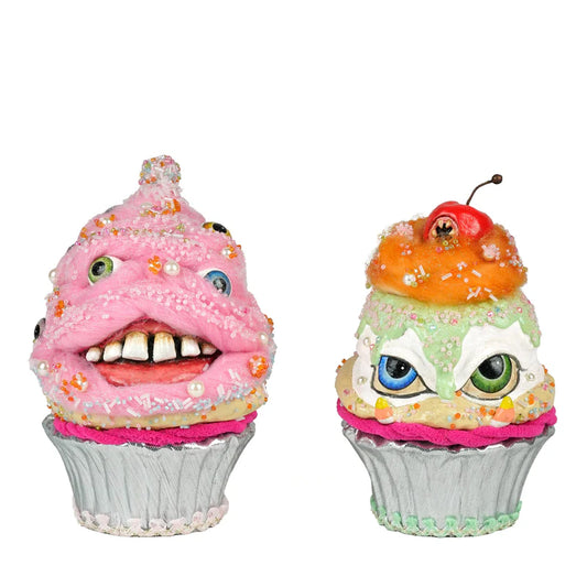 Sticky Sweet Crazy Eyes Cupcakes Set of 2