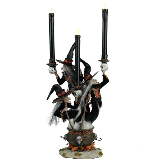 Witchy Witches Candelabra