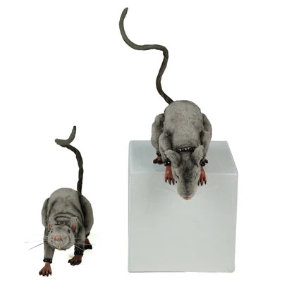 Tabletop and Ledge Hanging Rats Assortment of 2