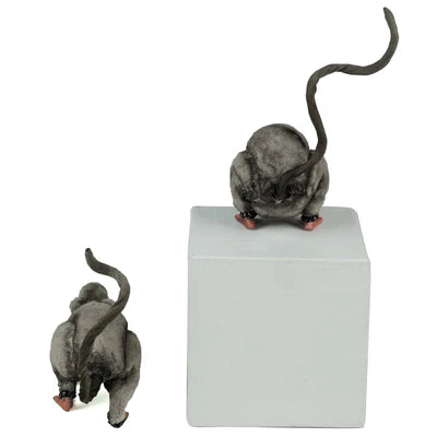 Tabletop and Ledge Hanging Rats Assortment of 2
