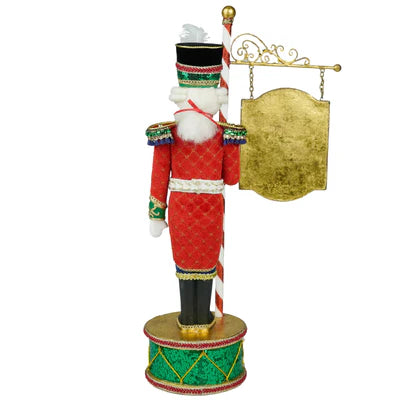 Toy Soldier with Sign