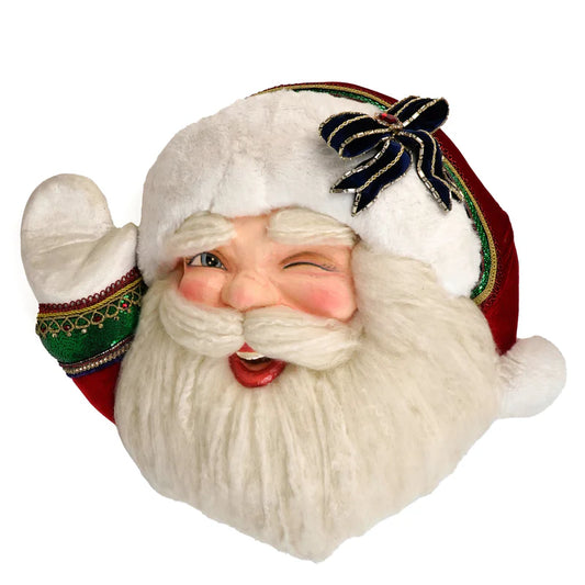 Winking Santa Wall Mask