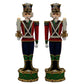 Toy Soldier Candle Holder Set  of 2