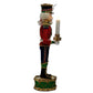 Toy Soldier Candle Holder Set  of 2