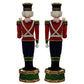 Toy Soldier Candle Holder Set  of 2