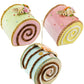 Swiss Roll Ornament, Set of 6 - 5.5-6 Inches