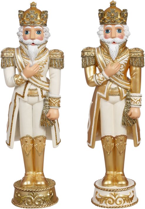 Gold Nutcracker Tabletop Set 10"