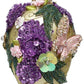 Faberge Jewel Egg Ornament, Yellow - 7 Inches
