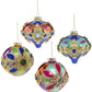 Venetian Jeweled Ornament, Box of 4 - 4 Inches