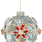 Kings Jewel Ball Ornament, Blue - 5 Inches