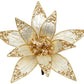 Glimmer Poinsettia- 6.5 Inches (Box of 12)