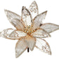 Sequin Poinsettia - 6.5 Inches (Box of 12)