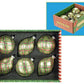 Christmas Plaid Ornament, Box of 12 – 4-5 Inches