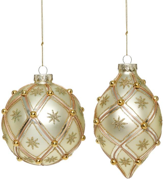 Snowflakes Ornament, Box of 12 – 4-5 Inches