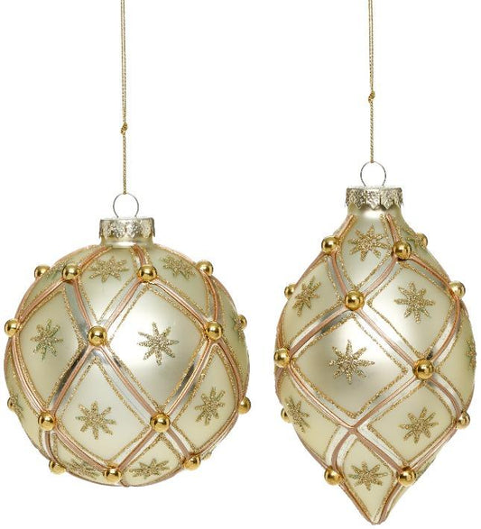 Snowflakes Ornament, Box of 6 – 4-5 Inches