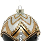 Jeweled Chevron Ornament, Box of 4 - 4.5 Inches
