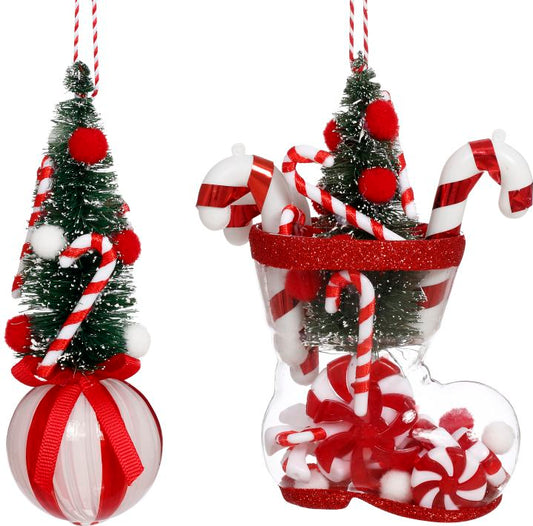 Candy Cane Orn 6'' (Set of 6)