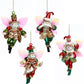 Fairy Santa Ornament  7-8"