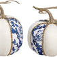 Pumpkin, Blue and White Pumpkin Set