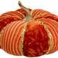 Velvet Pumpkin, Orange-11.5 x 8.5 Inches (Set of 2)