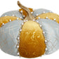 Pearl Pumpkin, Aqua/Tan-11.5 x 8.5 Inches (Set of 2)