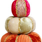 Stacked Velvet Pumpkin-18.5 Inches (Set of 2)