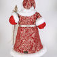Lighted Red Couture Santa