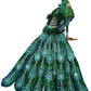 Jeweled Peacock - 57 x 28 Inches