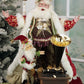 **SIGNED** Santa's Old-Fashioned Phonograph on Base
