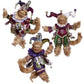 Mardi Gras Monkey Set, Sm16''