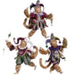 Mardi Gras Monkey Set, L25.5''