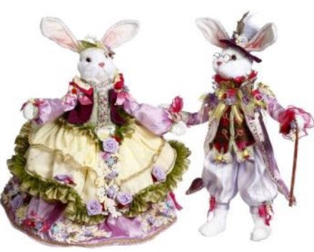 Mr. and Mrs. Easter Rabbit, M 21-24''